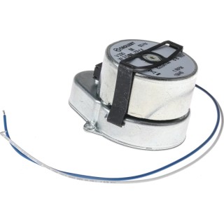 Crouzet AC Synchronous Geared Motor 3W 230V 1 Phase Panel Mount Counter Clockwise Ovoid Shaft 4mm 82334744