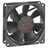 ebm-papst 8400 N Series Axial Fan, 24V DC, 58 m³/h, 1.4 W, IP68, 80 mm Frame, Ball Bearing