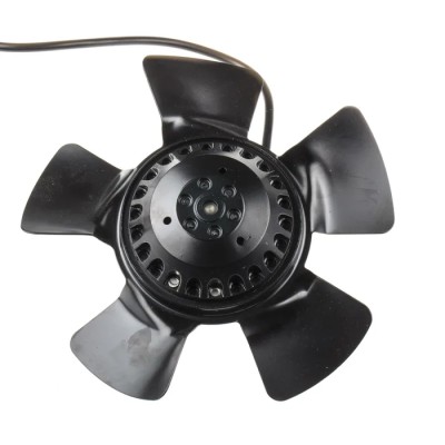 ebm-papst A Series AC Compact Axial Fan, 230V AC, 61W, 830 m³/h Airflow, IP44, Ball Bearing, 195mm x 73mm x 63mm 