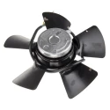 ebm-papst A Series Axial Fan 400V AC 110W 1720 m³/h Air Flow Ball Bearing IP44 250 mm Frame Size 