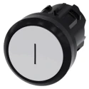 Siemens SIRIUS ACT 3SU10 Series White Momentary Push Button Switch, 22 mm Cutout, IP69K IP67 IP66 3SU1000-0AB60-0AC0