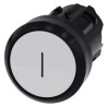Siemens SIRIUS ACT 3SU10 Series White Momentary Push Button Switch, 22 mm Cutout, IP69K IP67 IP66 3SU1000-0AB60-0AC0