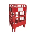 JSP Red Folding Safety Barrier, Polyethylene, 1m Height x 750mm Length KBT023-000-600