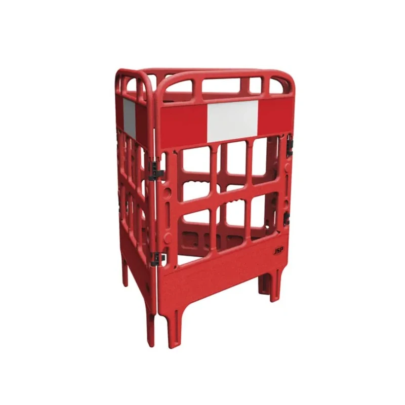 JSP Red Folding Safety Barrier, Polyethylene, 1m Height x 750mm Length KBT023-000-600