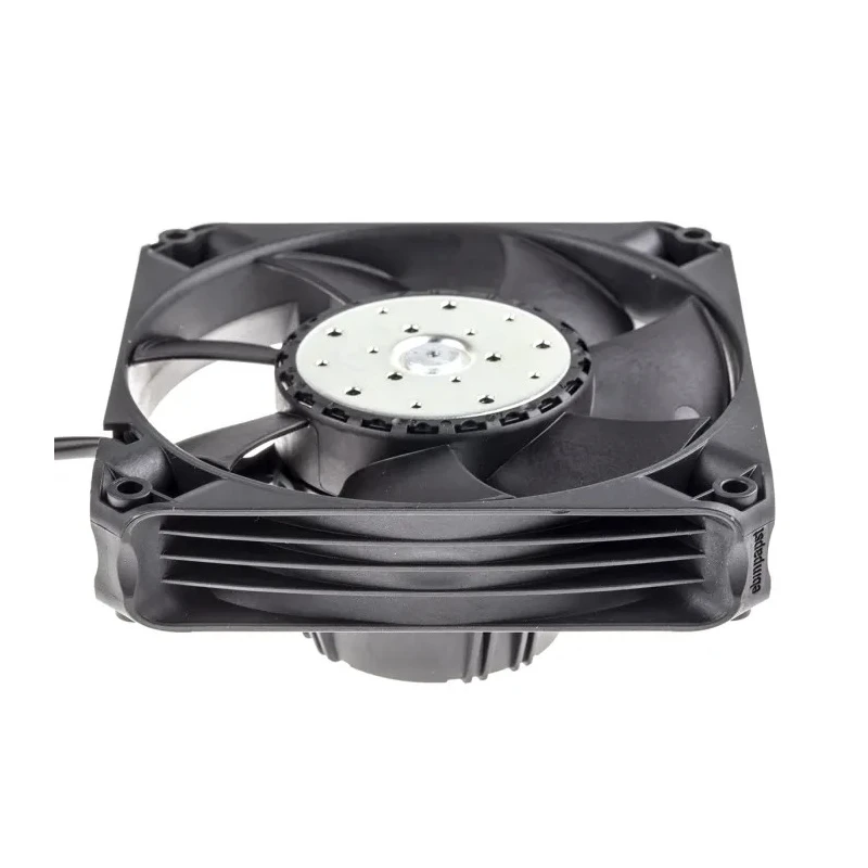 ebm-papst AC 4400 FN Series Compact Axial Fan 265V AC, 12 W, 205 m³/h, Ball Bearing, 119 x 119 x 25.4 mm AC4400FNN