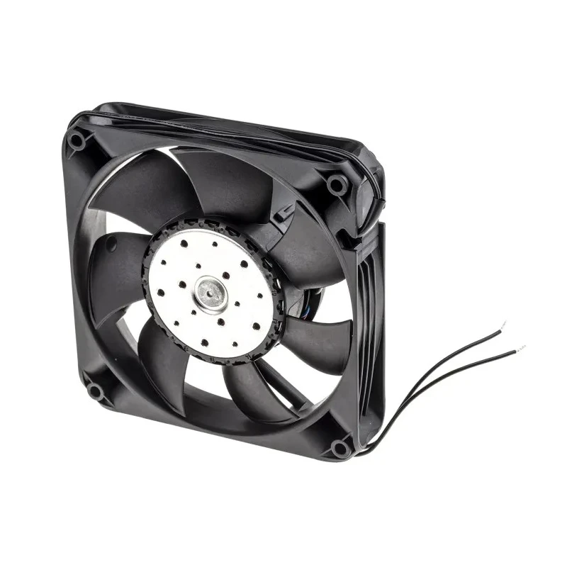 ebm-papst AC 4400 FN Series Compact Axial Fan 265V AC, 12 W, 205 m³/h, Ball Bearing, 119 x 119 x 25.4 mm AC4400FNN