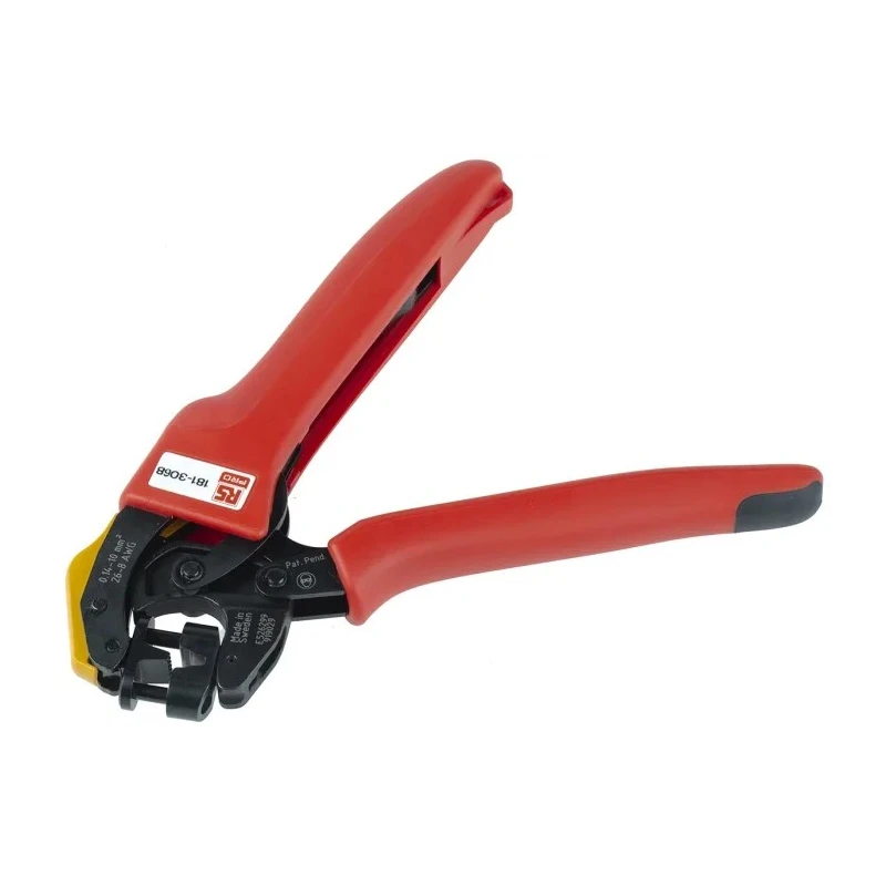 RS PRO 0.14 To 10 mm² Ratchet Crimp Tool for Wire End Sleeves Ergonomic Anti-Slip Handle 180mm 181-3068