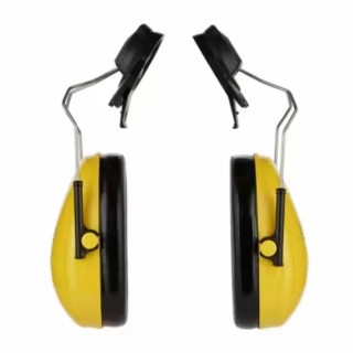3M PELTOR OPTIME Ear Shells for Helmets, 26 dB SNR Noise Reduction, Yellow H510PHGU
