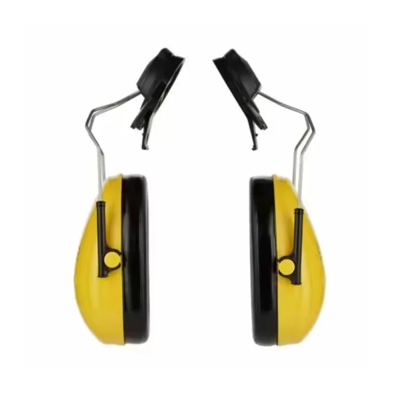 3M PELTOR OPTIME Ear Shells for Helmets, 26 dB SNR Noise Reduction, Yellow H510PHGU