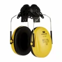 3M PELTOR OPTIME Ear Shells for Helmets, 26 dB SNR Noise Reduction, Yellow H510PHGU