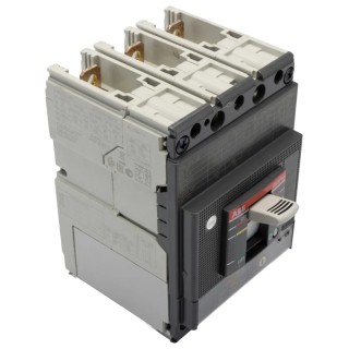 ABB Tmax XT Molded Case Circuit Breaker 3-Pole 6.3A Breaking Capacity 150 kA Fixed 1SDA067634R1 XT2L 160 TMD 6.3A FF
