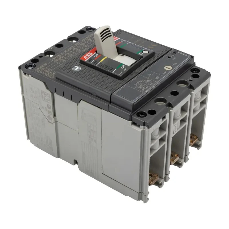 ABB Tmax XT Molded Case Circuit Breaker 3-Pole 6.3A Breaking Capacity 150 kA Fixed 1SDA067634R1 XT2L 160 TMD 6.3A FF