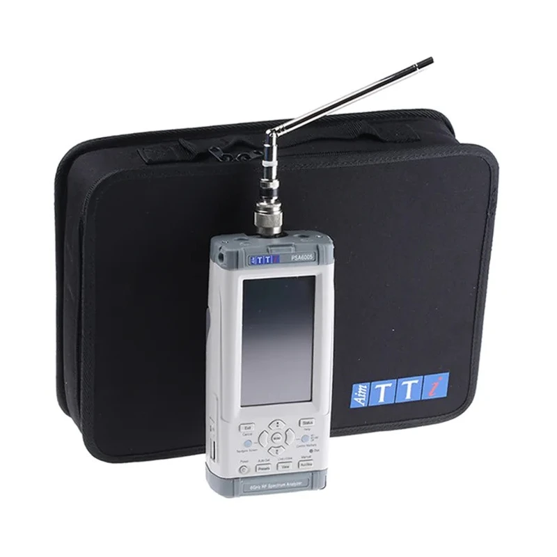 Aim-TTi Handheld PSA Spectrum Analyser 10 MHz to 6 GHz, USB Interface, Lithium-ion Battery PSA6005USC
