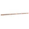 Rittal Earth Bar Electrical Grounding Bar 450 mm Length x 15 mm Width x 5 mm Height 7113000