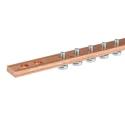Rittal Earth Bar Electrical Grounding Bar 450 mm Length x 15 mm Width x 5 mm Height 7113000