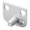Rittal Earth Clip Steel Rod Diameter 20mm Thread Size M8 x 20 7829200