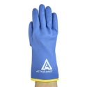 Ansell ActivArmr 97-681 Blue Polyvinyl Chloride Nylon Acrylic Work Gloves Size 9 97681090