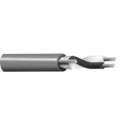 Belden 1 Screened Audio Cable, 14 AWG, 19 x 27 Stranded Tin Copper Wire, Grey Polyolefin Jacket, 70°C, Series 8720NH.00500