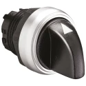Lovato Electric Platinum Series 3 Position Selector Switch Head 22mm Cutout Black Handle LPCS132