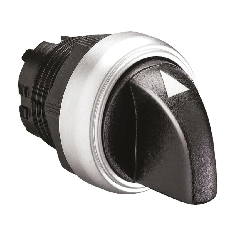 Lovato Electric Platinum Series 3 Position Selector Switch Head 22mm Cutout Black Handle LPCS132