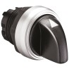 Lovato Electric Platinum Series 3 Position Selector Switch Head 22mm Cutout Black Handle LPCS132