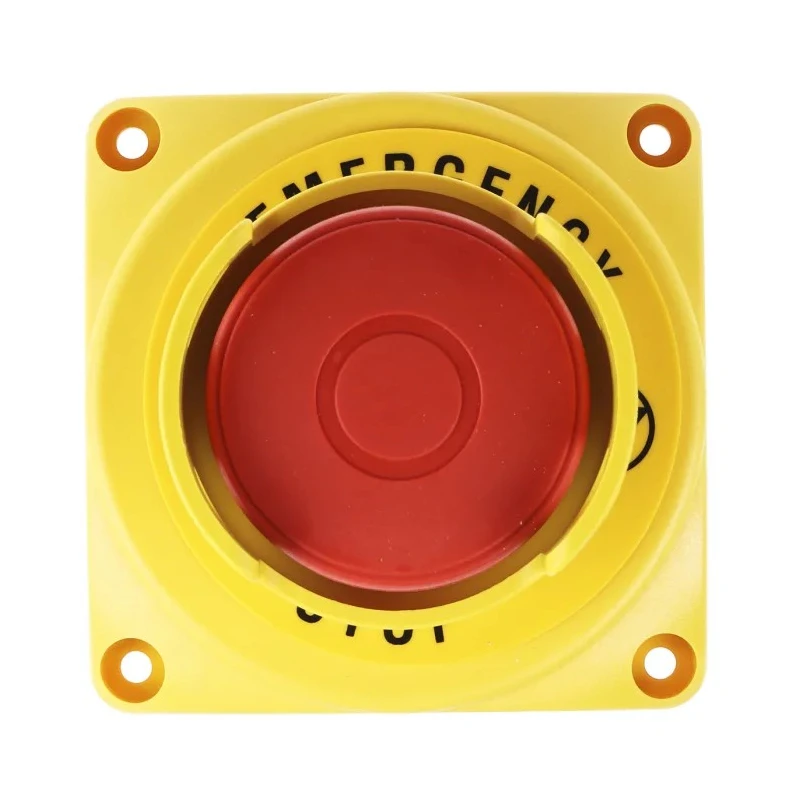 Lovato Electric Pull Release Emergency Stop Push Button, Surface Mount, 22.3 mm Cutout, 1 NC Contact, IP67 IP66 S1PY91PS
