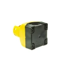 Lovato Electric S1P Series Twist Release Emergency Stop Push Button Surface Mount 22.3 mm Cutout 1 NC IP66 IP67 IP69K S1PY91S