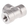RS PRO Stainless Steel Pipe Fitting Tee Circular Female G Threaded 1/4 in x Female G 1/4 in x Female G 1/4 in 826-6968