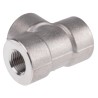 RS PRO Stainless Steel Pipe Fitting Tee Circular Female G Threaded 1/2 in x Female G 1/2 in x Female G 1/2 in 826-6970