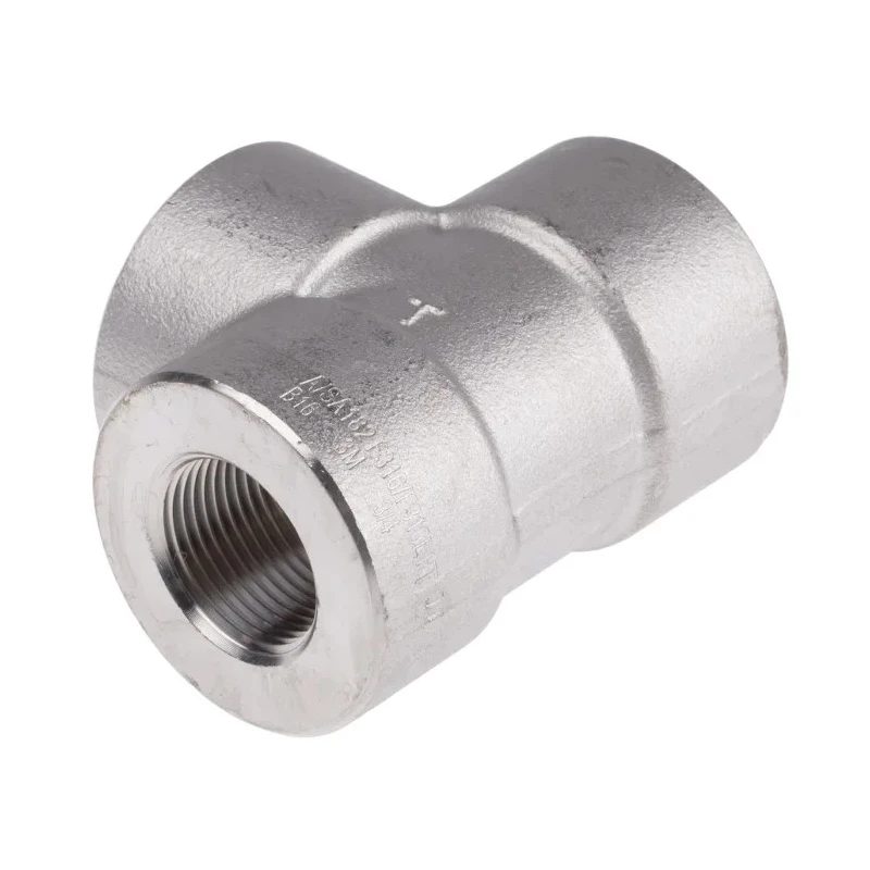 RS PRO Stainless Steel Circular Pipe Fitting, Tee, Female G Threaded 3/4 in x Female G 3/4 in x Female G 3/4 in 826-6974