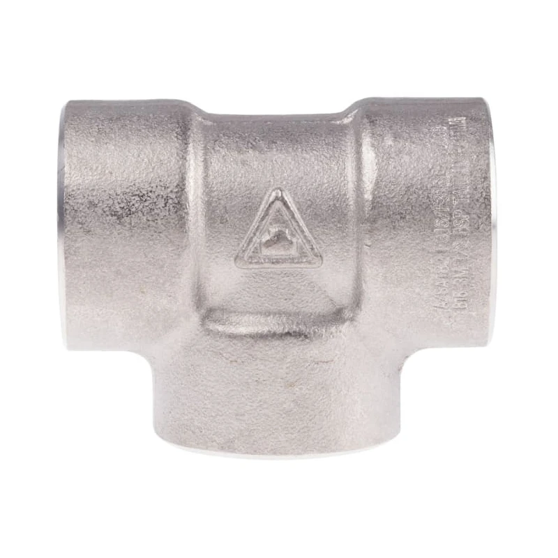 RS PRO Stainless Steel Circular Tee Pipe Fitting, Female G Threaded 3/8 in x Female G 3/8 in x Female G 3/8 in 826-6977