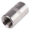 RS PRO Stainless Steel Pipe Fitting Straight Circular Coupler Female 3/8 in x Female 3/8 in 826-6996
