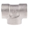 RS PRO Stainless Steel Circular Tee Pipe Fitting, Female G Threaded 1-1/4 in x 1-1/4 in x 1-1/4 in 826-6986