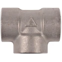 RS PRO Stainless Steel Circular Tee Pipe Fitting, Female G Threaded 1-1/4 in x 1-1/4 in x 1-1/4 in 826-6986