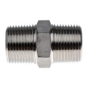 RS PRO Stainless Steel Pipe Fitting Straight Hexagon Nipple Male 1 in x Male 1 in 826-7065