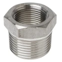 RS PRO Stainless Steel Pipe Fitting Straight Hexagon Bush Male 1 in x Female 3/4 in 826-7084