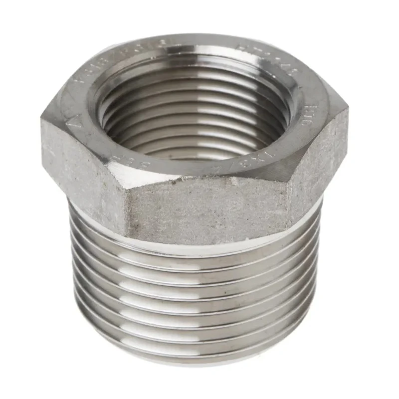 RS PRO Stainless Steel Pipe Fitting Straight Hexagon Bush Male 1 in x Female 3/4 in 826-7084