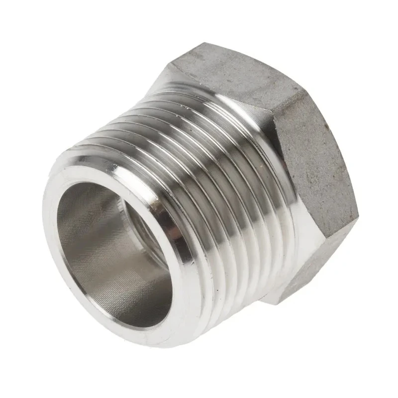RS PRO Stainless Steel Pipe Fitting Straight Hexagon Bush Male 1 in x Female 3/4 in 826-7084