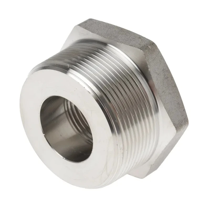 RS PRO Stainless Steel Pipe Fitting Straight Hexagon Bush Male 2 in x Female 1 in 826-7090