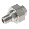 RS PRO Stainless Steel Pipe Fitting Straight Octagon Union Male 1/2 in x Female 1/2 in 826-7131