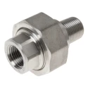 RS PRO Stainless Steel Pipe Fitting Straight Octagon Union Male 1/2 in x Female 1/2 in 826-7131