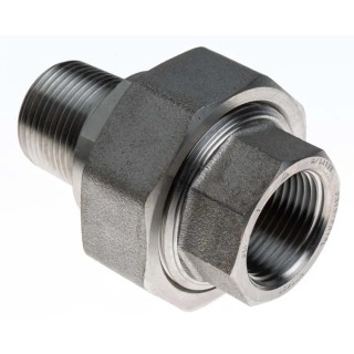 RS PRO Stainless Steel Pipe Fitting Straight Octagon Union Male Threaded 1 in x Female 1 in 826-7144