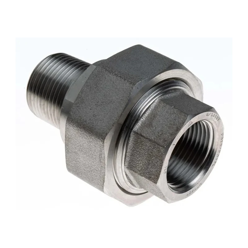 RS PRO Stainless Steel Pipe Fitting Straight Octagon Union Male Threaded 1 in x Female 1 in 826-7144