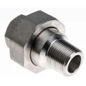 RS PRO Stainless Steel Pipe Fitting Straight Octagon Union Male Threaded 1 in x Female 1 in 826-7144