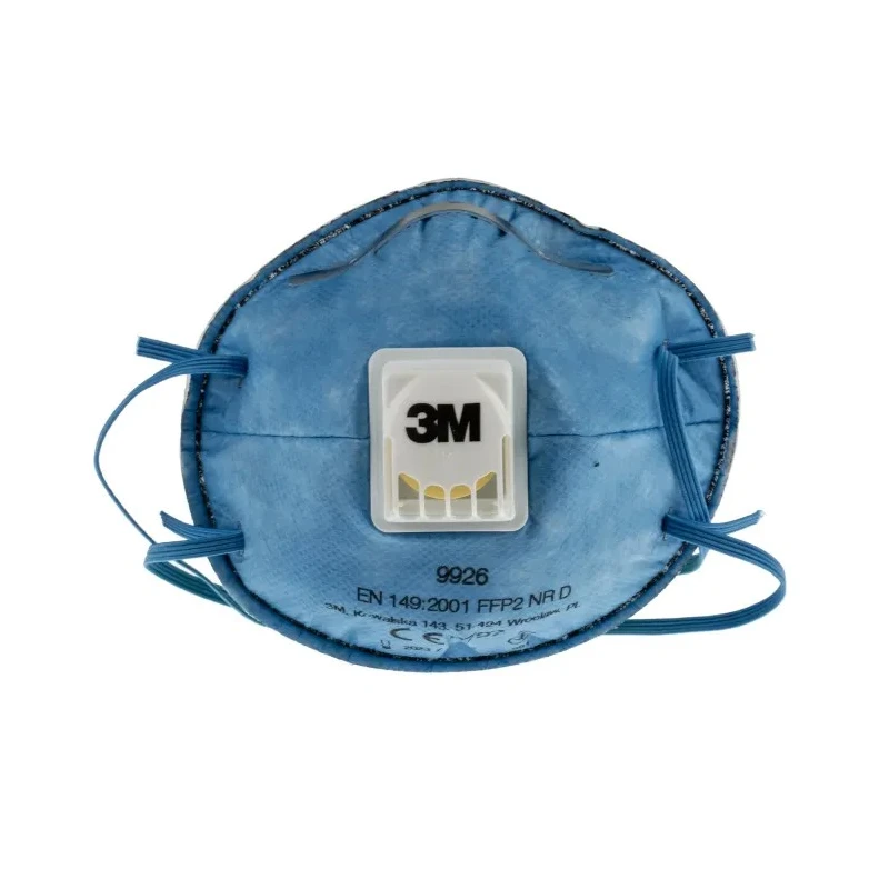 3M 9900 Speciality Series FFP2 Respirator Mask Flat Fold 10 Per Pack Moulded United Kingdom FFP2