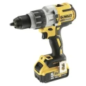 DeWALT 18V XR Brushless Compact Cordless Hammer Drill 13mm Keyless Chuck 820W 95Nm Torque DCD996P2-GB