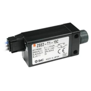 SMC Pneumatic Pressure Sensor , , Vacuum, 24V DC, 0 kPa Max Pressure, Accuracy 5% Full Scale, 60°C Max Operating IP40