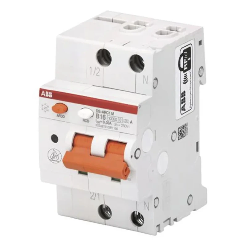 ABB Residual Current Circuit Breaker with Overload Protection 6A Current Rating 1-Pole 30 2CSA275103R1065 DS-ARC1 M B6 A30