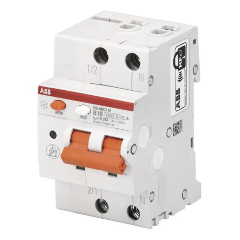 ABB Residual Current Circuit Breaker with Overload Protection 20A, 1-Pole, 30 mA Trip Sensitivity, Type B DS-ARC1 M B20 A30