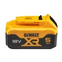 DeWALT 5 Ah 18V Li-Ion Power Tool Battery for 18V XR Li-Ion DEWALT Tools DCB184-XJ